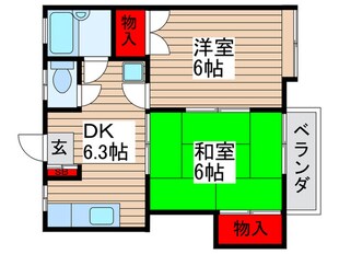 ハイツ・ミツグの物件間取画像